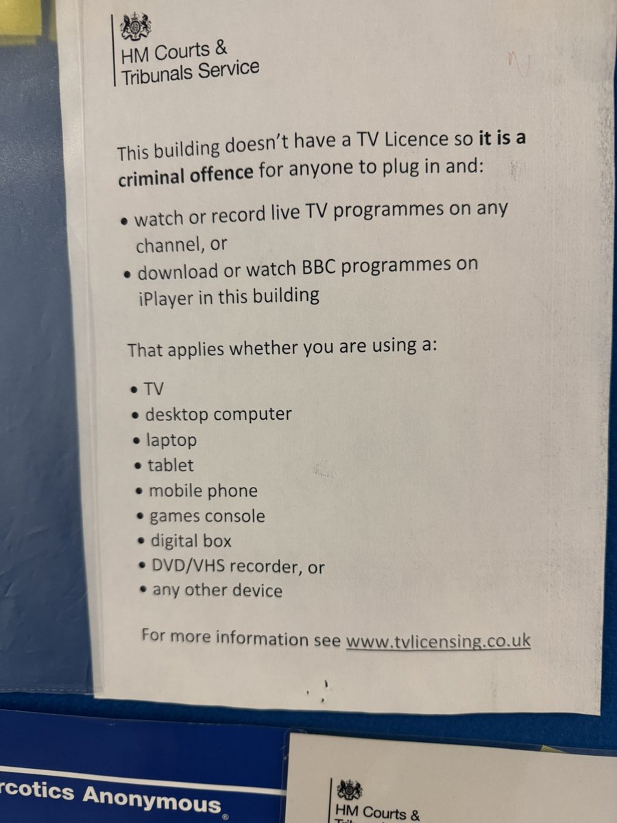 I’m desperate to know how many people have tried to plug in a PlayStation at Hereford County court