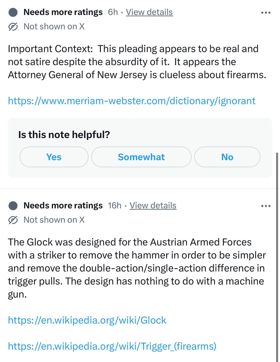 realdefender45's tweet image. How much more can NJ take? 

Our AG is such a 🤡 this lawsuit he was excited about got community noted for its ridiculousness…

This is our Attorney General folks…

🤦🏽‍♀️🤦🏽‍♀️🤦🏽‍♀️ #SaveNJ