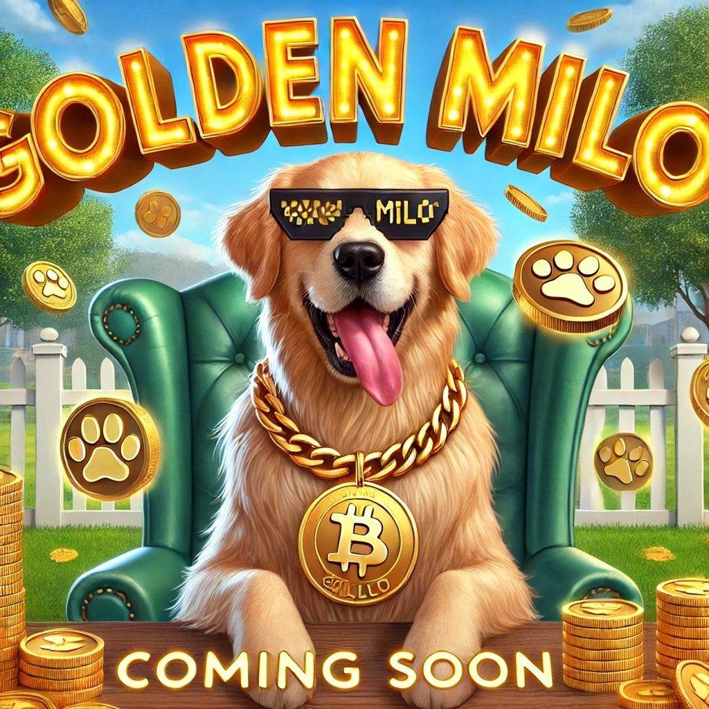 GoldenMilo2025's tweet photo. 🎉 Win $50 🎉

🐾 Follow @GoldenMilo2025
🐾 Like &amp; Rt this post
🐾 Tag 3 friends

🌟 BONUS ENTRY: Share this post on your timeline with the hashtag #GoldenMiloGiveaway and increase your chances of winning!

🏆 Prize: $50 in crypto to one lucky winner!
📅 Deadline: 36 Hours https://t.co/WKlMmCepYc