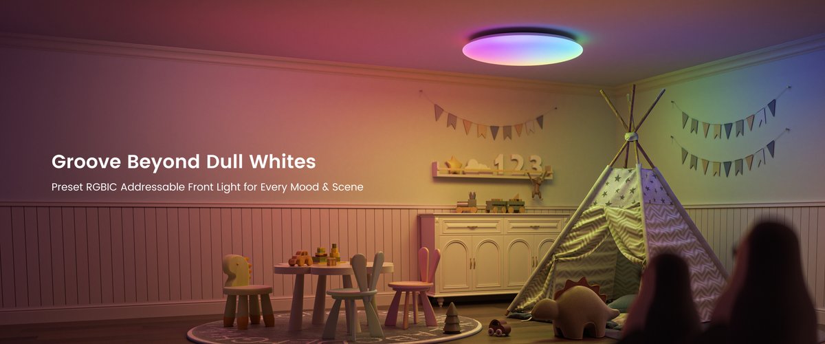 Yeelight's tweet image. #New! Beyond RGB lighting, the smart control of #Yeelight Arwen Ceiling Light allows you to effortlessly create an immersive ambiance throughout your home, and build your own home ecosystem via different devices!
Details: bit.ly/4ffOSbS
#CeilingLight #YeelightHome
