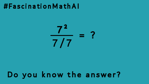 FascinationMath's tweet image. #DailyMathPuzzle #MathIsFun #FacsinationMath