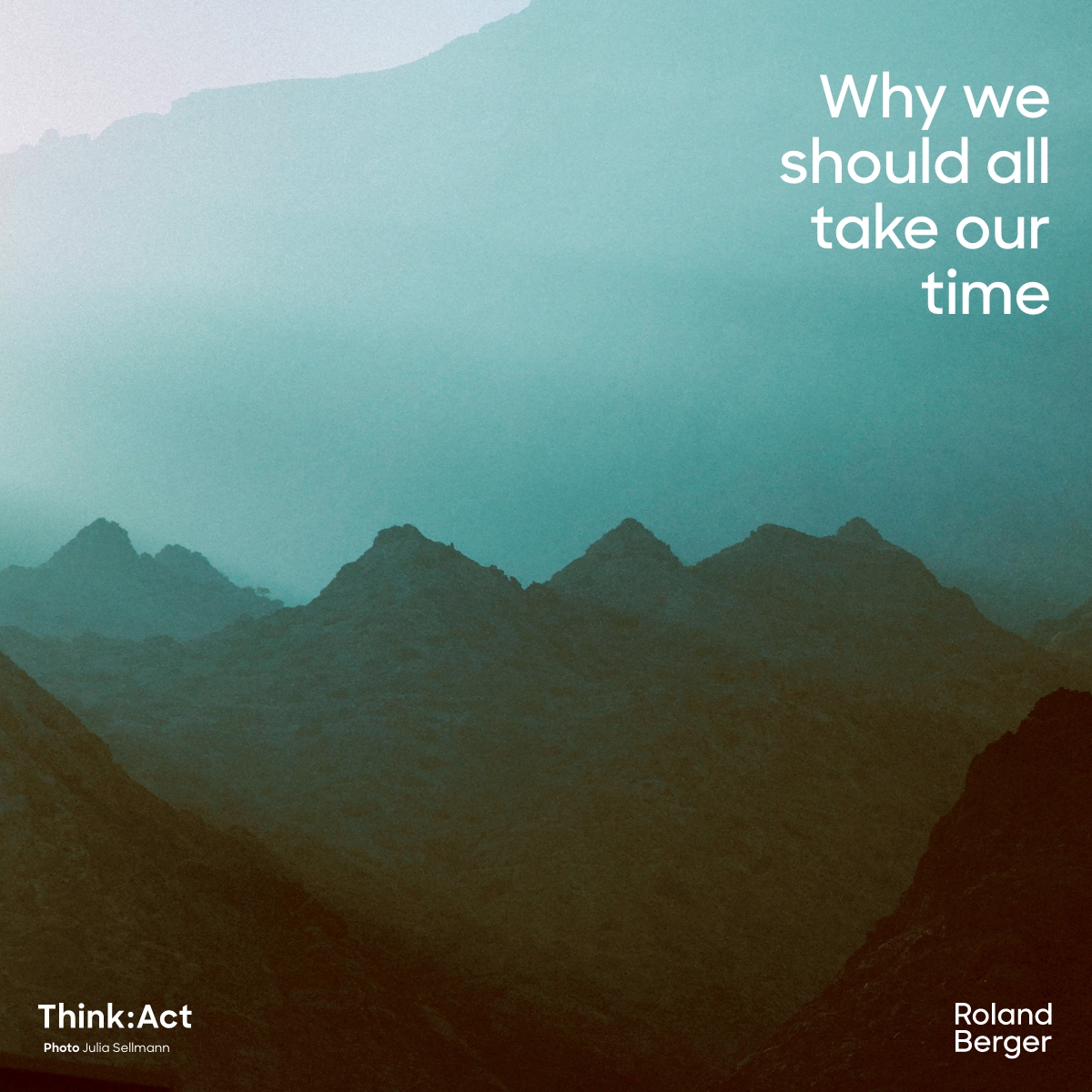 RolandBerger's tweet photo. Humanity and human health is suffering as a result of #ToxicProductivity. 🍃
The rapid pace at which goods were produced and consumed in the past few decades was never sustainable.
It’s time to stop and heed the lessons from ambassadors of the #SlowMovement who deliberately progress at a pace that serves rather than sabotages our planet.
Find out the purposeful approach of leaders including Kristi Soomer of Encircled and Hannah Beaumont-Laurencia of Beaumont Organics in the new #ThinkActMagazine:
⏯️ https://t.co/tapFat8Gu9
#RolandBerger #SlowBusiness #EthicalBusiness