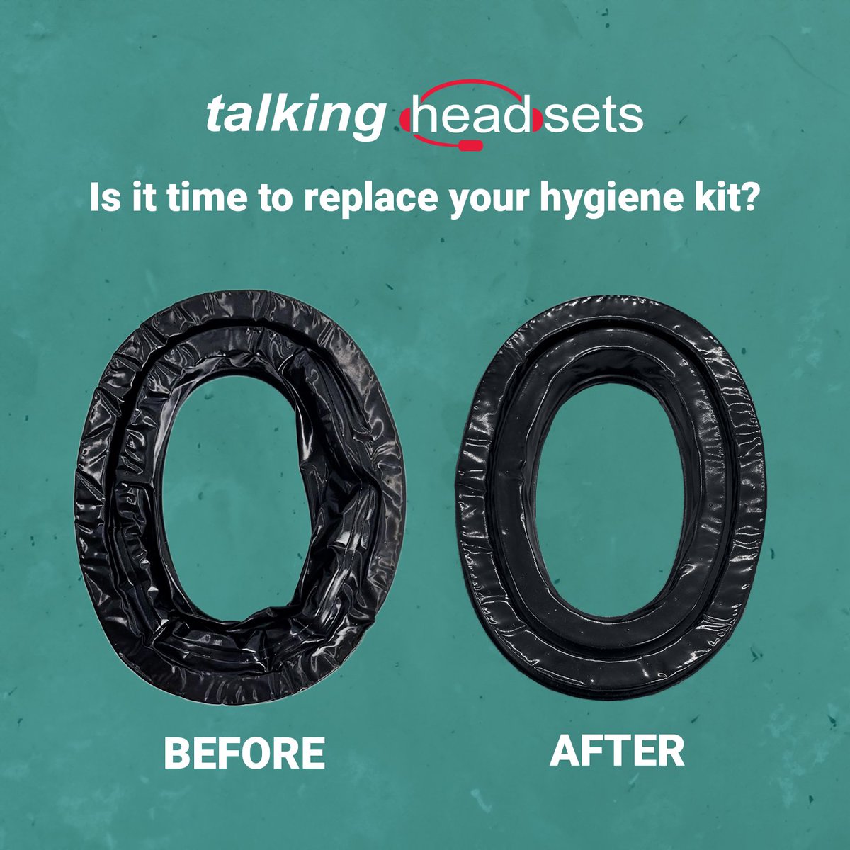 Has your hearing protection become uncomfortable?

It might mean that they need their foam or gel seals replaced!

Check your seals and click the link bit.ly/40NOygZ to upgrade and keep protected!

#TalkingHeadsets #HygieneKit #FoamSeal #GelSeal