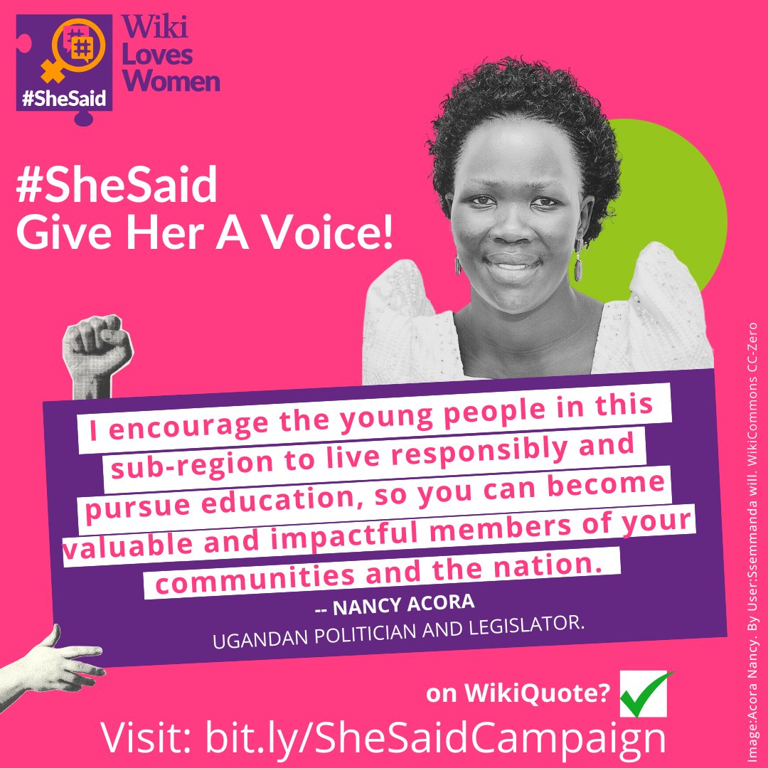 Wiki Loves Women tweet media