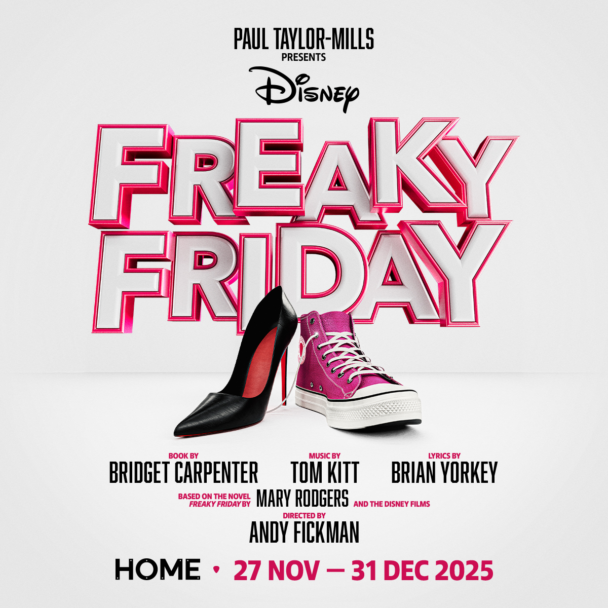 Could you, like, chill for a sec? The new musical, Freaky Friday, will be having its UK stage premiere next year at HOME. On sale now!
📅 27 Nov - 31 Dec 2025
👀 Book today!
homemcr.org/production/fre…