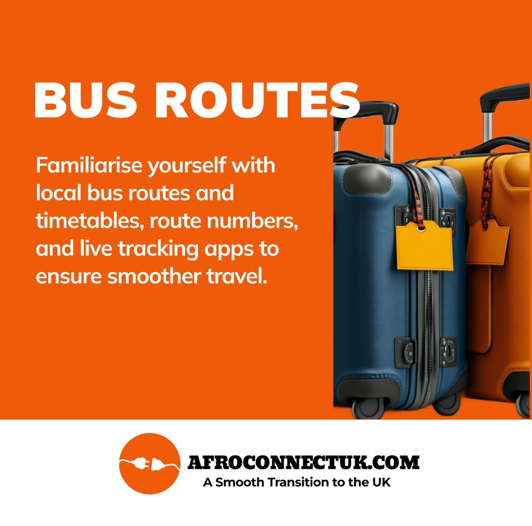 AfroConnectUK's tweet photo. Getting around in the UK made simple!

Check out our top public transportation tips to save time, money, and stress on your journey. 

Whether you’re new to the UK or just looking to travel smarter, AfroConnectUK got you covered!

Read more at:
https://t.co/GM4W5xwhbt https://t.co/YQ6FVYXsvA