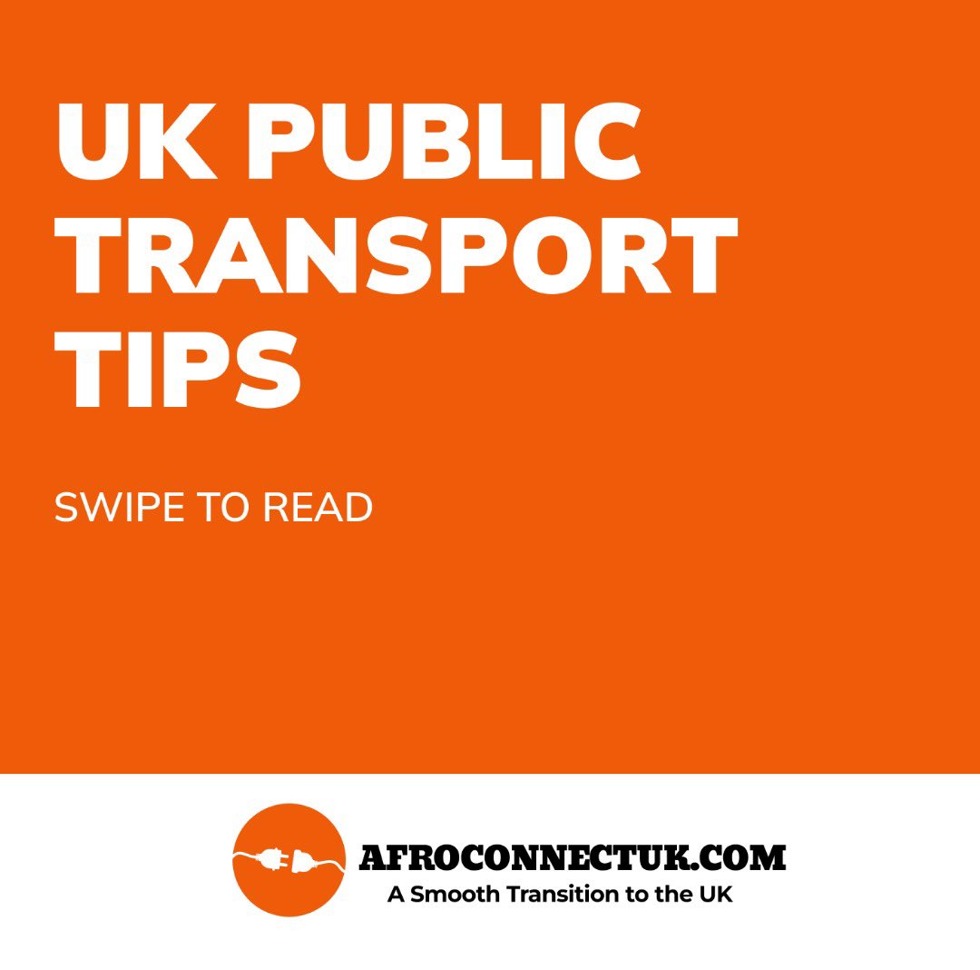AfroConnectUK's tweet photo. Getting around in the UK made simple!

Check out our top public transportation tips to save time, money, and stress on your journey. 

Whether you’re new to the UK or just looking to travel smarter, AfroConnectUK got you covered!

Read more at:
https://t.co/GM4W5xwhbt https://t.co/YQ6FVYXsvA