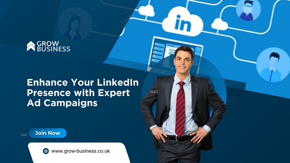GrowBusinessLTD's tweet photo. Are you maximizing your LinkedIn potential? 🌟 Our expert ad campaigns help you meaningful connections and drive your professional success. Discover how we can help you thrive! 👉
https://t.co/4kparBGyGe https://t.co/Zg11nQLyts