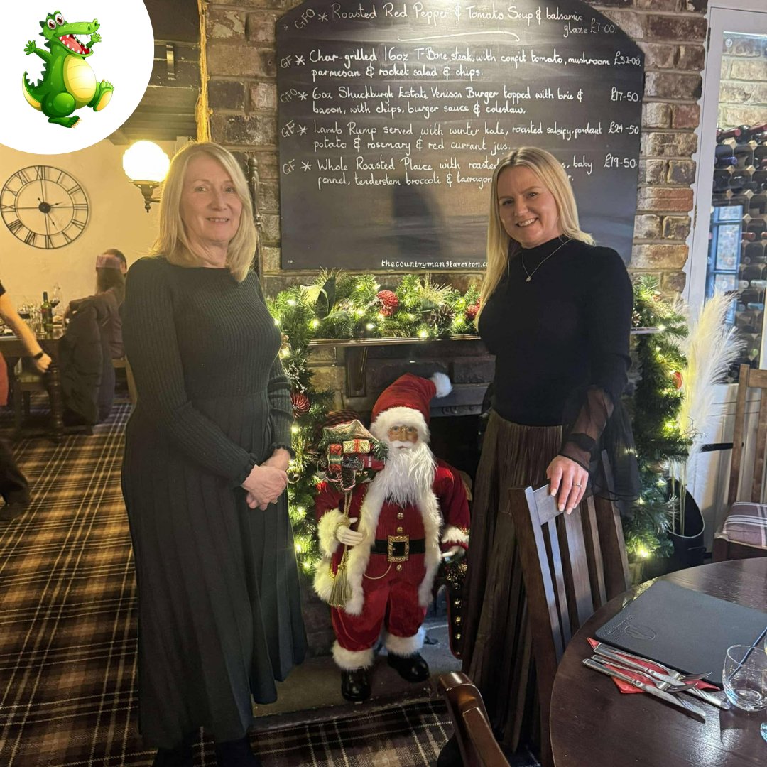 Sleighing the Christmas dinner!🎄

Sandra from Footprint Social Media and I had a festive catch up last week while enjoying our first Christmas meal of the year!

Thank you to The Countryman in Staverton for the excellent menu and service!👌

#DigitalMarketing #Christmas