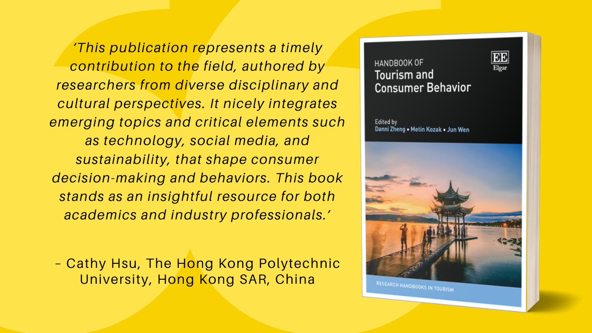 New: shorturl.at/gl7Xp
Read Chapter 1 Free: doi.org/10.4337/978103…
#Tourism #travel #consumer