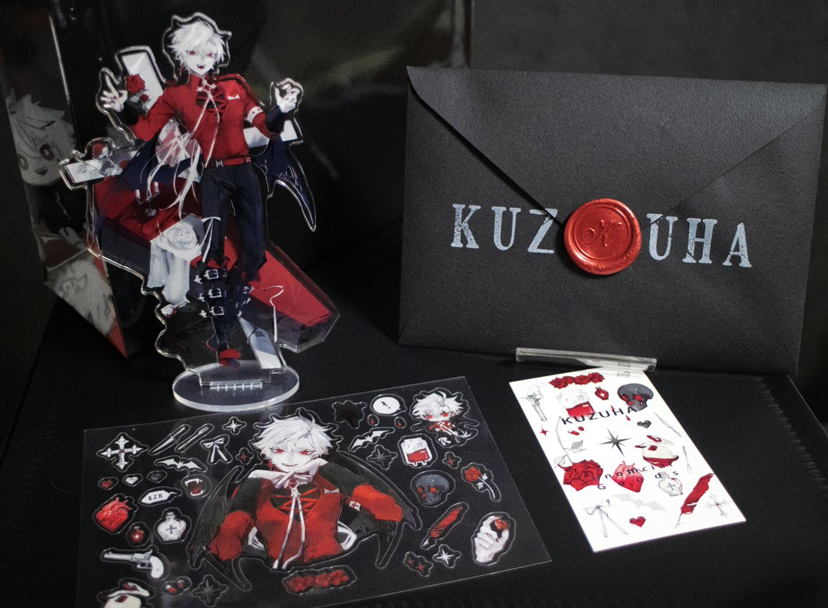 🌹
C105新刊セットグッズです。