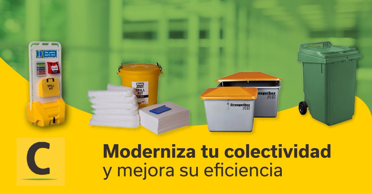 CONTEROL_es's tweet photo. ♻️ Mejora la seguridad, sostenibilidad y operativa diaria de tu colectividad con nuestras soluciones: https://t.co/XRBSYRc6Bz 🔗
#gestión #almacenamiento #sustancias #peligrosas #productosInflamables #contenedores #industriales https://t.co/zfUJKkvuRh