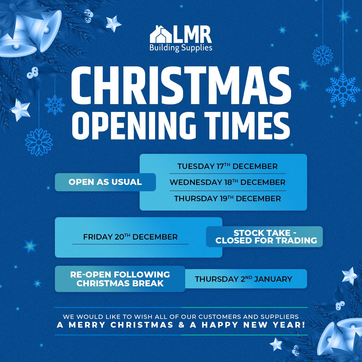 LMR Building Supplies tweet media