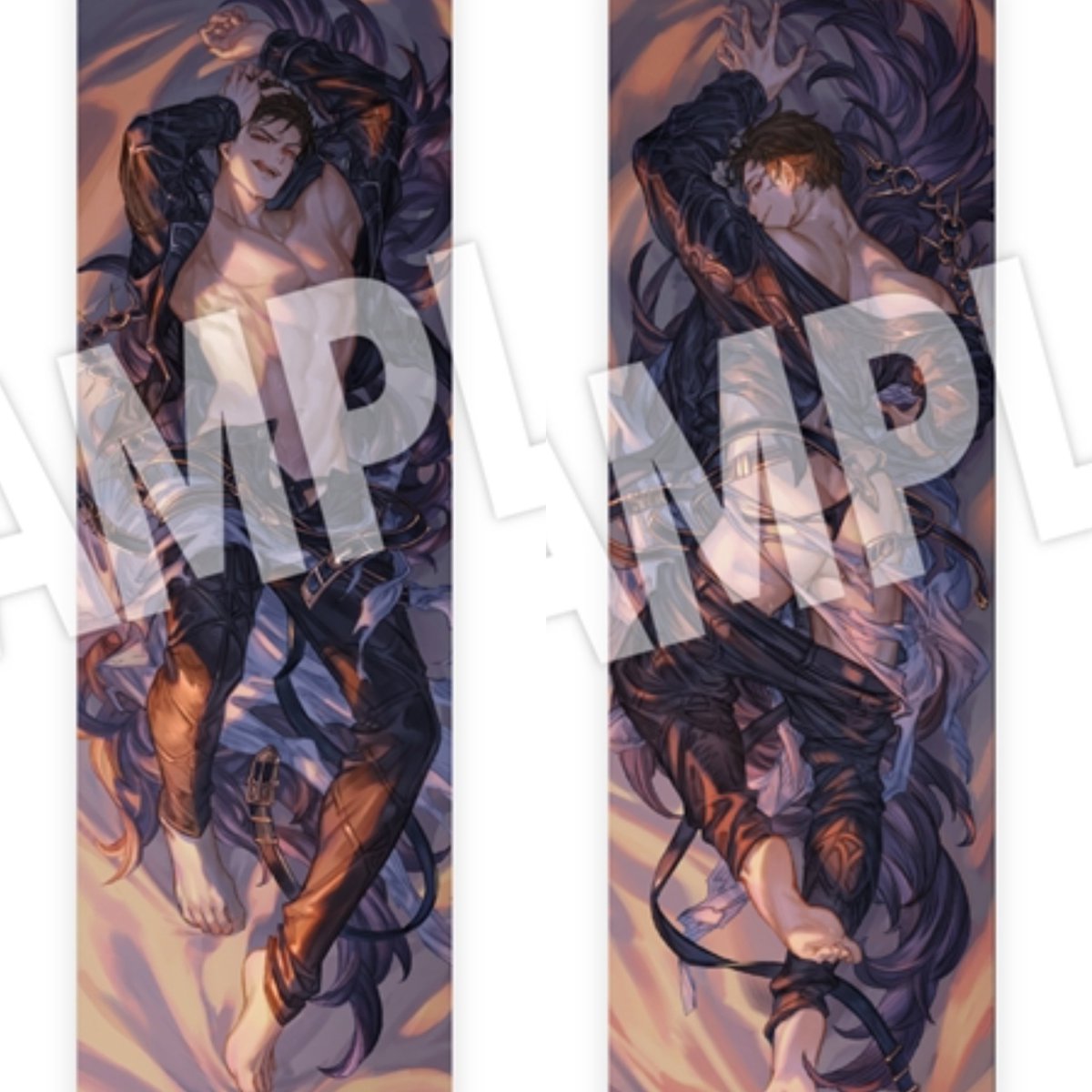 グラブルフェス 2024　抱き枕カバー　ベリアル　未開封新品 グランブルーファンタジー グラブルフェス 2024 抱き枕カバー ベリアル