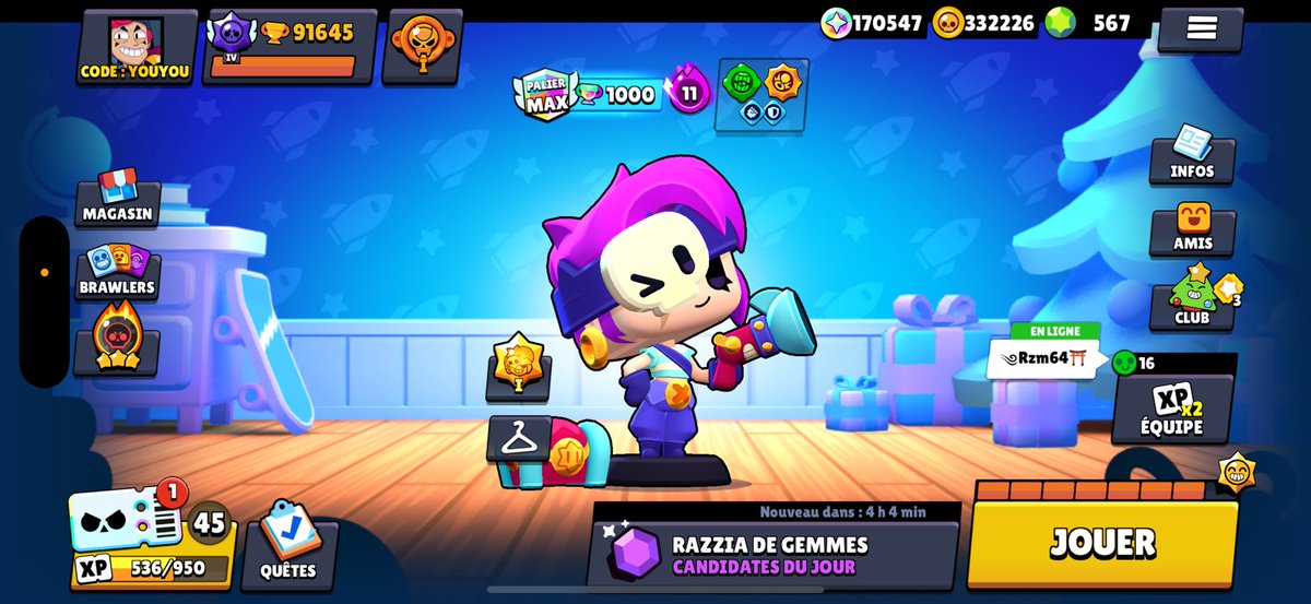 Pop Penny GIVEAWAY 🎁

To enter:
❤️ Like
🔁 Retweet
✅ Follow <a href="/Youyouytbe/">Youyou</a> 

#PopPennyGiveaway #BrawlStars #BrawlTalk