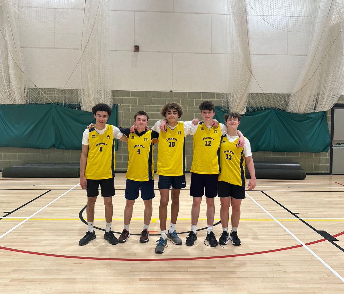 Amazing performance from our Y11 basketballs finishing 2nd in the District finals #ArchwayPride
