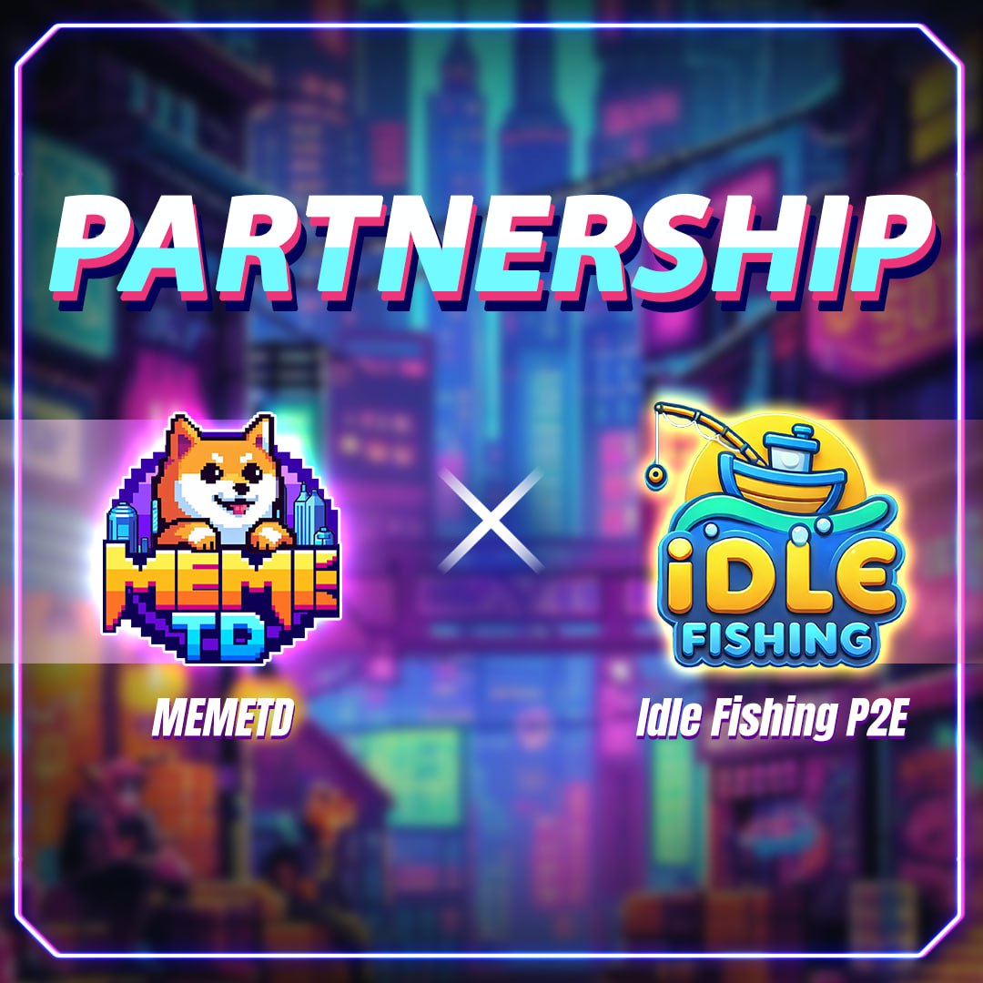 [Partnership Announcement] MEMETD x IDLE FISHING

🎣 We’re thrilled to announce our partnership with Idle Fishing — an exciting P2E game where you can relax, fish, and earn! 🚢🌊

🔥 With their token listing just around the corner, this is a golden opportunity to join the Idle