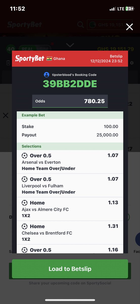 Tipster_Blood's tweet photo. 780 for the weekend 

Goodluck https://t.co/wCIbBKsqZu
