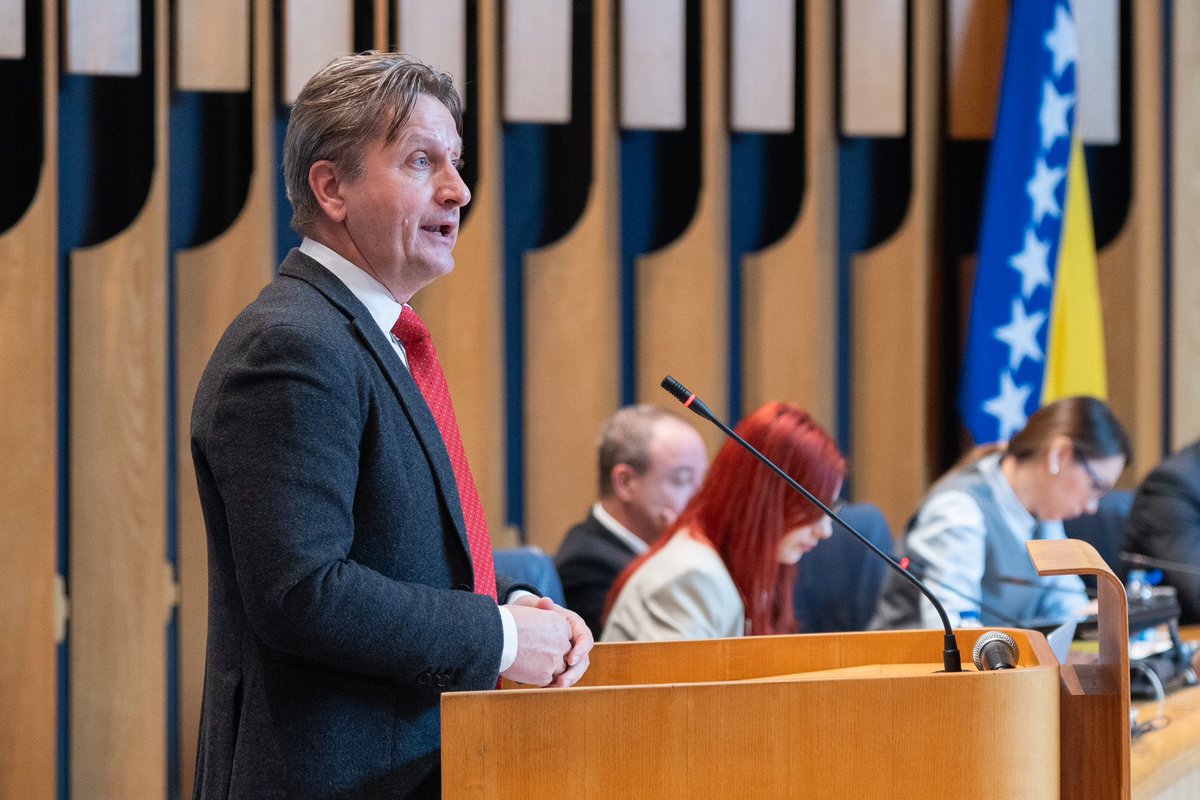 MPI_BiH's tweet photo. 🌍 A Decade of the Berlin Process

Yesterday, we brought together parliamentarians from the Western Balkans, international organizations, and key stakeholders to reflect on the achievements of the Berlin Process and chart the path forward.

https://t.co/n4g06AIPQ3 https://t.co/Gc7xXt8NLr