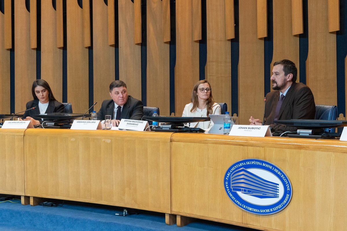 MPI_BiH's tweet photo. 🌍 A Decade of the Berlin Process

Yesterday, we brought together parliamentarians from the Western Balkans, international organizations, and key stakeholders to reflect on the achievements of the Berlin Process and chart the path forward.

https://t.co/n4g06AIPQ3 https://t.co/Gc7xXt8NLr