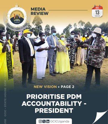 azielking1's tweet photo. National Resistance Movement (NRM) leaders have been encouraged by President @KagutaMuseveni to give accountability at the grassroots top priority during wealth creation programs..Court Martial
#4GSmartConnect #stockmarketcrash https://t.co/gv4WcVzawy