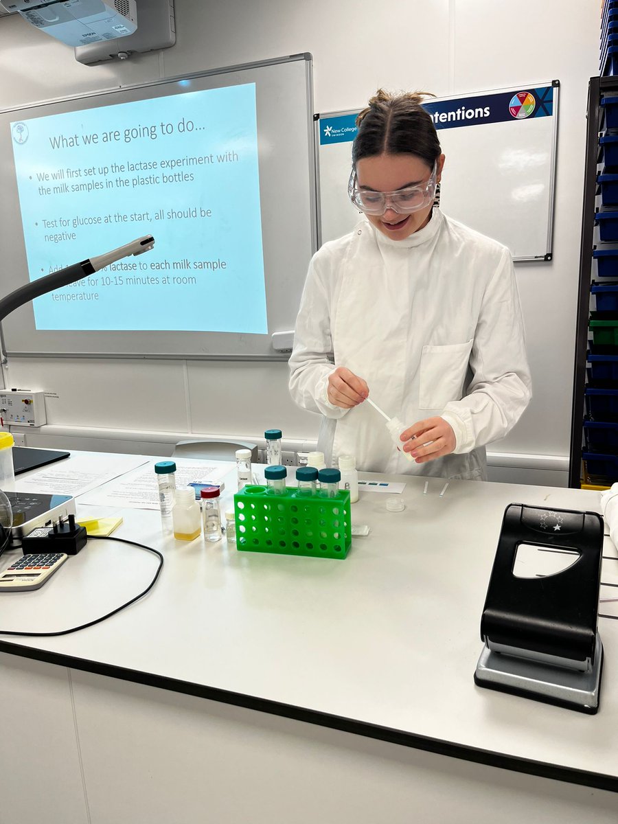 National Centre for Biotechnology Education (@natbiotech) on Twitter photo This week our ambassadors were <a href="/NewCollSwindon/">New College Swindon</a>
teaching the students about enzymes and telling them all about studying food science <a href="/UniRdg_FNS/">Food & Nutrition</a> and careers in the food sector, they both really enjoyed themselves! #mmmakeyourmark #foodscience #uniofreading This week our ambassadors were <a href="/NewCollSwindon/">New College Swindon</a>
teaching the students about enzymes and telling them all about studying food science <a href="/UniRdg_FNS/">Food & Nutrition</a> and careers in the food sector, they both really enjoyed themselves! #mmmakeyourmark #foodscience #uniofreading