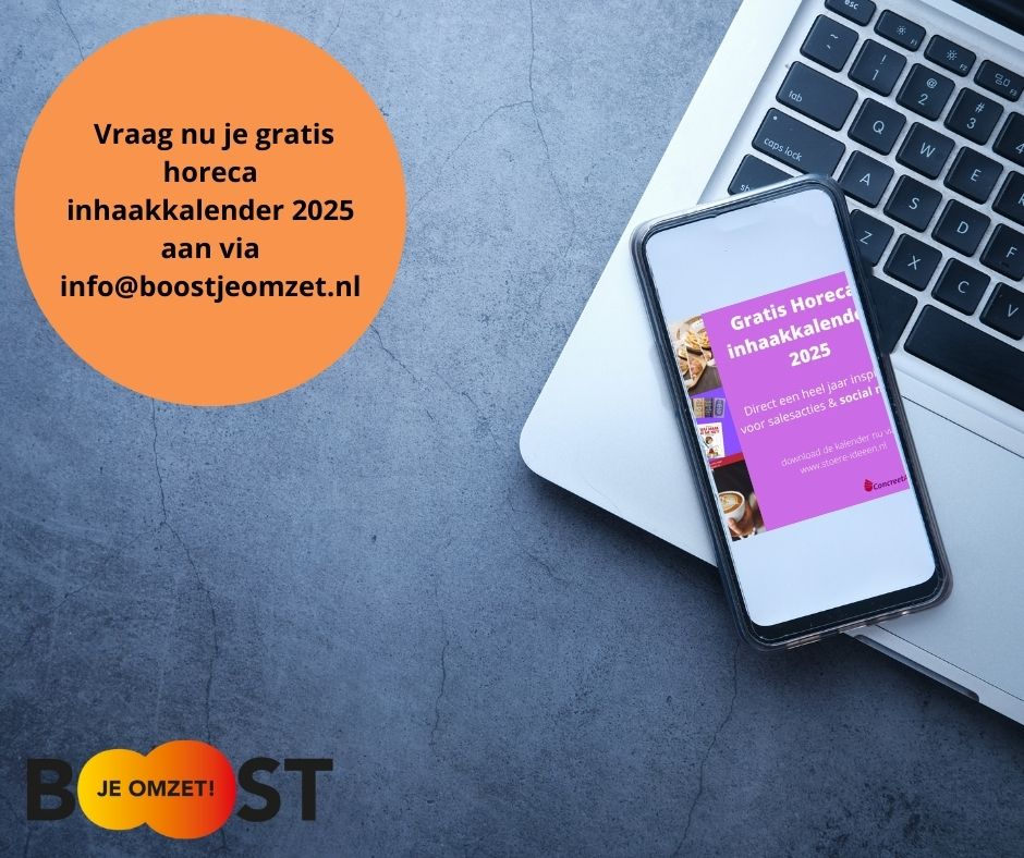 Inhaken op een speciale dag met je #socialmedia   loont. Dus maak als #horecazaak gebruik van deze gratis #inhaakkalender voor #2025.