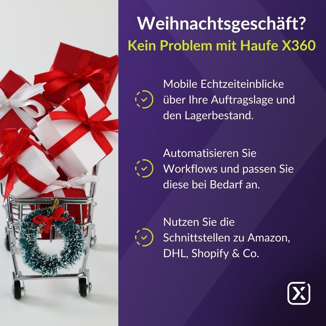 Sind Sie bereit für den Weihnachts-Boom? 🎄 Mit unserem leistungsstarken Cloud-ERP-System gehen Sie stressfrei in die Weihnachtszeit – und sorgen dafür, dass alle Geschenke pünktlich unter dem Baum liegen. 🌟🚀