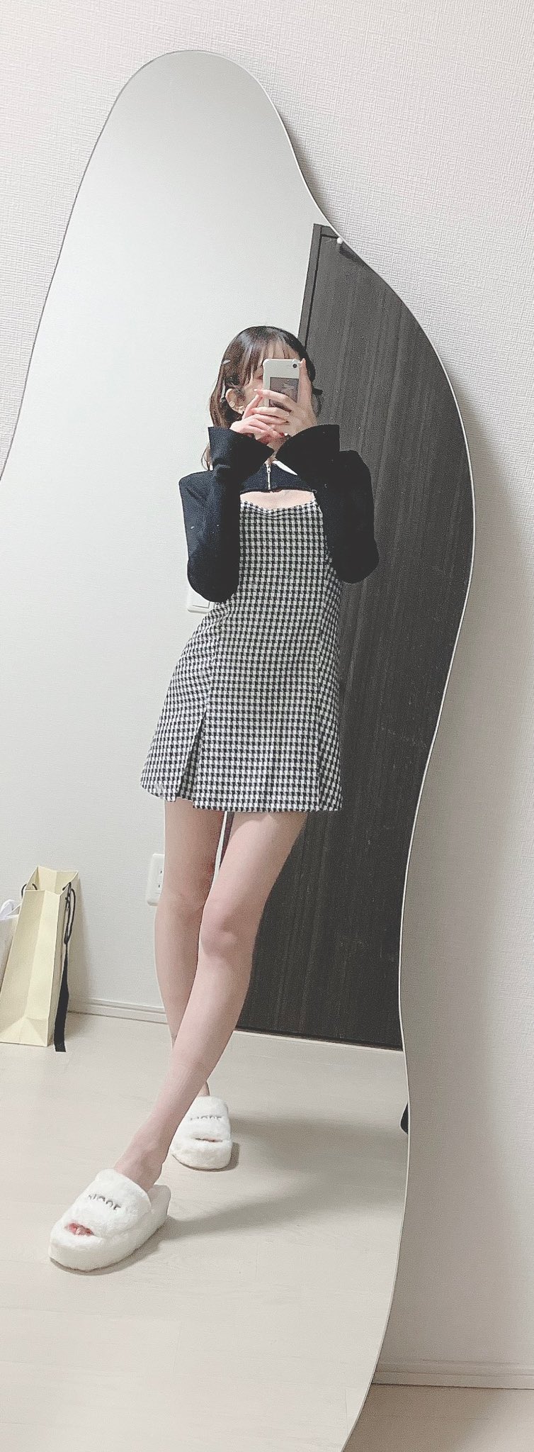 RANDY Houndstooth ensemble Mサイズ RANDY Houndstooth ensemble Mサイズ