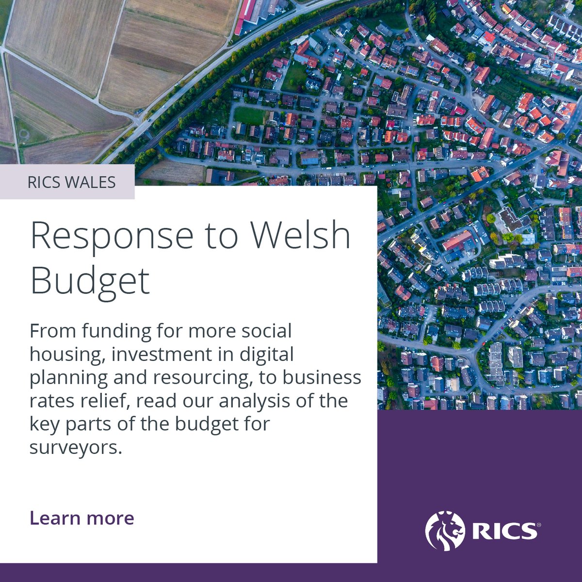 From housing supply, business rates and planning reform, what does the #WelshBudget mean for surveyors?

Read the first of our analysis of the budget announcements rics.org/news-insights/…