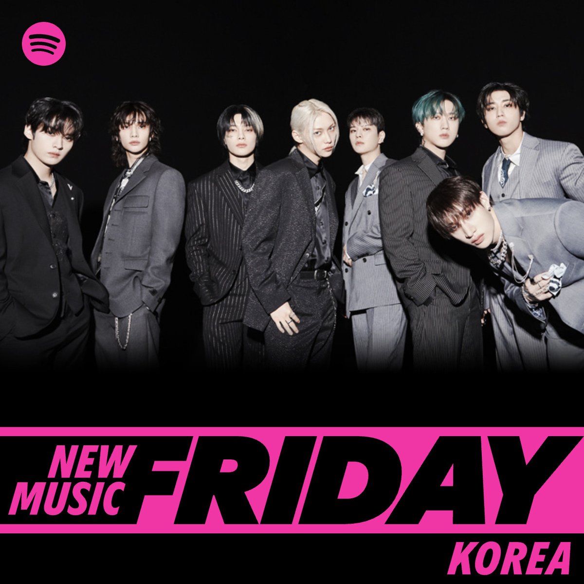 [Spotify]
New Music Friday Korea Playlist Cover
@spotify @spotifykr

Listen now✨
bit.ly/3VwNBWL

Listen to "合 (HOP)" now💦
Stray-Kids.lnk.to/HOP

#StrayKids #스트레이키즈
#合 #HOP
#SKZHOP_HIPTAPE
#WalkinOnWater
#StrayKidsComeback
#YouMakeStrayKidsStay