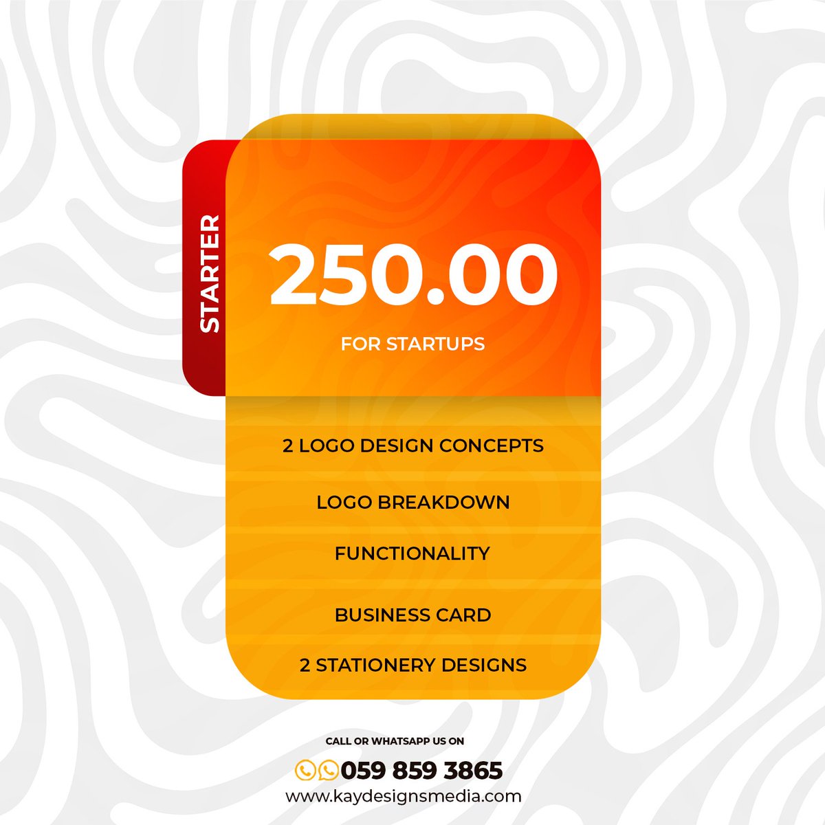 KaydesignsMedia's tweet photo. Running your business without a brand is like standing for elections as an independent candidate, no one really takes you seriously and people don't patronise you because they don't know you. Let us help you brand your business or yourself. #KayDesignMedia #Branding https://t.co/N3zXw41e55