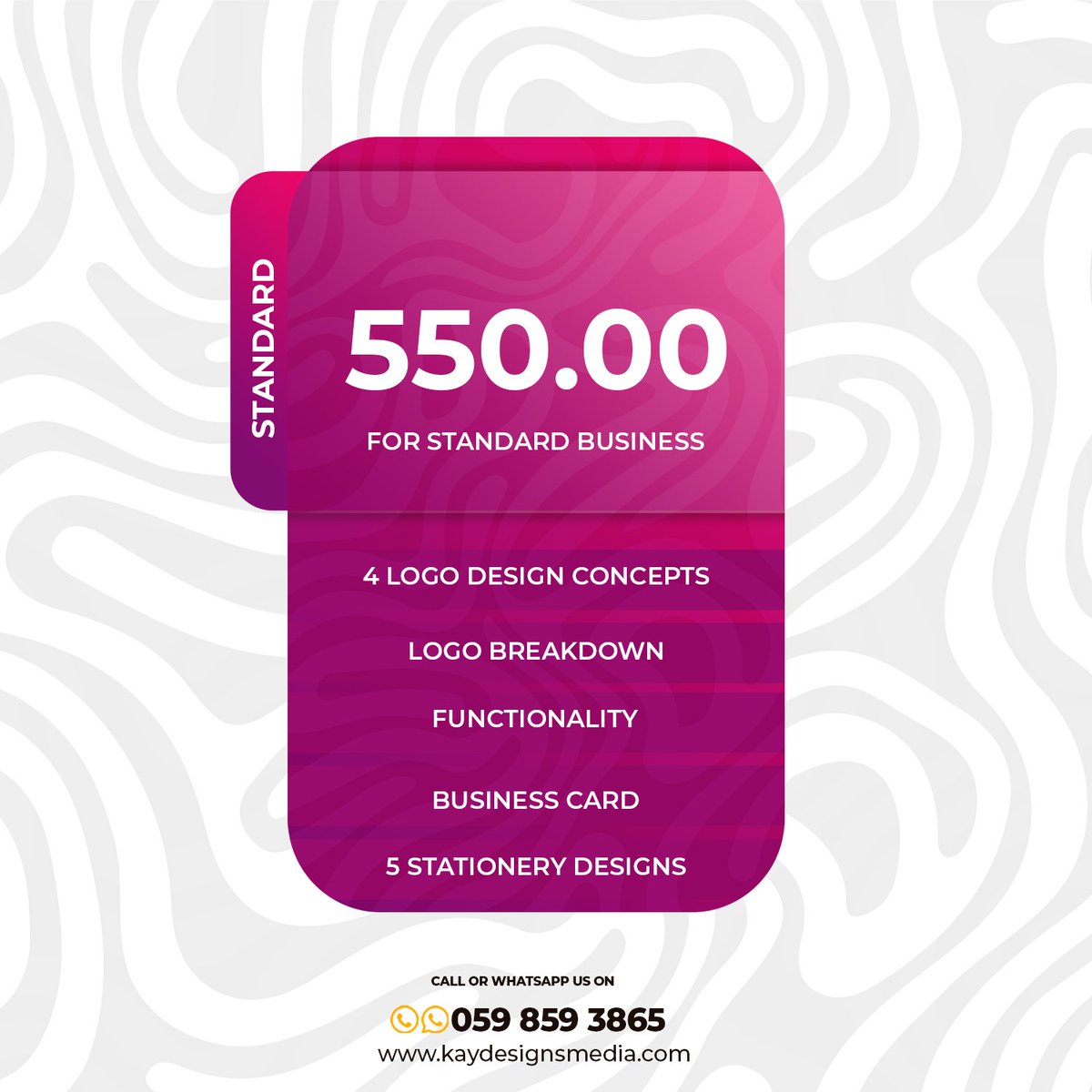 KaydesignsMedia's tweet photo. Running your business without a brand is like standing for elections as an independent candidate, no one really takes you seriously and people don't patronise you because they don't know you. Let us help you brand your business or yourself. #KayDesignMedia #Branding https://t.co/N3zXw41e55
