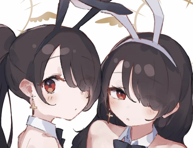 桜野緑さん( )主催の若葉ヒナタ合同にバニーのヒナタ描かせていただいてます!よろしくお願いします〜 