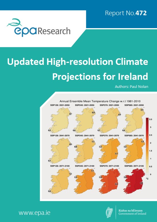 EPA Research News (@eparesearchnews) on Twitter photo New EPA Research has been released, led by Paul Nolan from the <a href="/ichec/">Irish Centre for High-End Computing</a> and co-funded by <a href="/MetEireann/">Met Éireann</a> and the <a href="/MarineInst/">Marine Institute</a>.
Research 472, focused on scenario-based projections to simulate the future climate in Ireland (up to the year 2100) at a higher resolution (4 km grid spacing). New EPA Research has been released, led by Paul Nolan from the <a href="/ichec/">Irish Centre for High-End Computing</a> and co-funded by <a href="/MetEireann/">Met Éireann</a> and the <a href="/MarineInst/">Marine Institute</a>.
Research 472, focused on scenario-based projections to simulate the future climate in Ireland (up to the year 2100) at a higher resolution (4 km grid spacing).