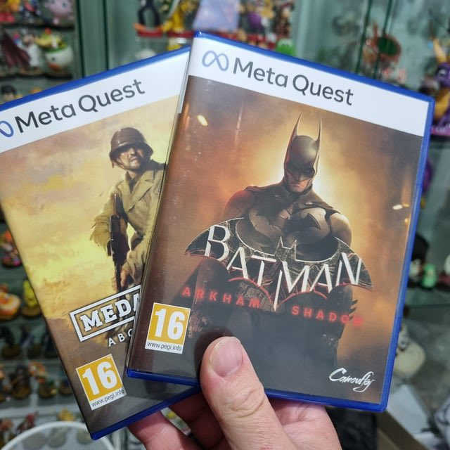 VRMANIA_'s tweet photo. ¿Alguna vez habéis imaginado cómo serían las carátulas de @MetaQuestVR ?. Pues algunos usurarios de Reddit han dado su particular versión. Pasen y vean…
Síguenos en X y YouTube
#MetaQuest2 #VR #VirtualReality #Gaming #VRgames #Oculus #OculusVR #Quest3 #MetaQuest3 https://t.co/dBVQbdkRht