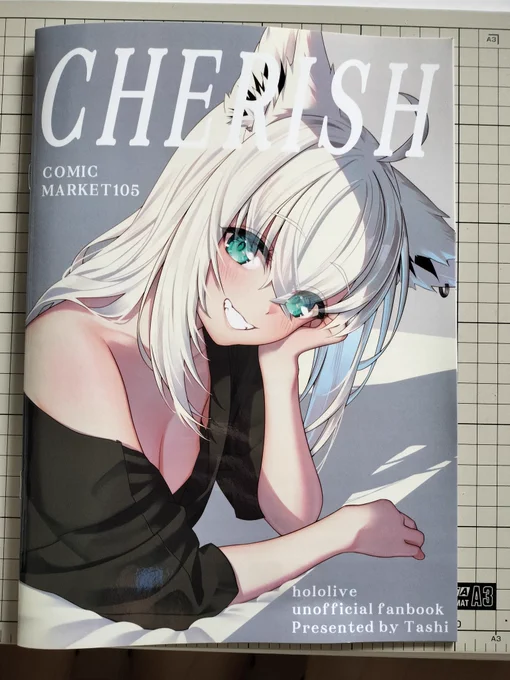 新刊の見本が届きました!サイズをA4にしたのですが、1枚1枚のイラストに迫力があってすごくいいです!#C105 