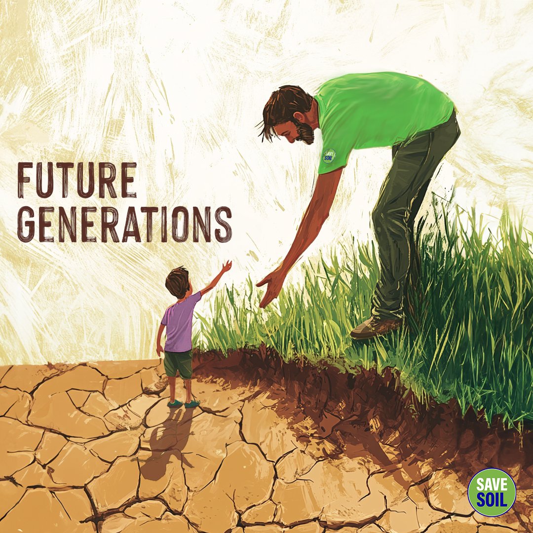cpsavesoil's tweet photo. It is our responsibility to ensure we leave healthy soil for future generations!

#SaveSoilSecureFuture #SaveSoil https://t.co/exUkrY5vtG