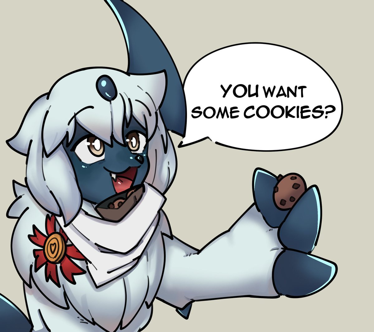 *Shares some 🍪s during 🍪 time*