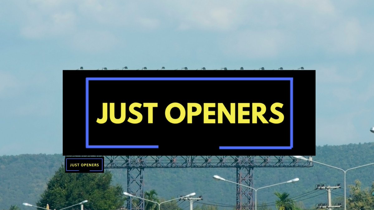 JustOpeners's tweet photo. https://t.co/xqvwn2hkaT