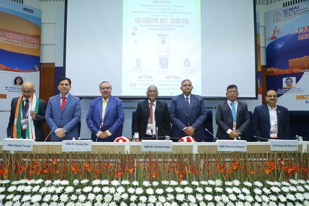 ICMAICMA's tweet photo. CMA Achievers' Meet Vision 2030 on 12/12/2024 at Vigyan Bhawan, New Delhi, Session Manthan II, Repositioning the CMAs – Global Perspective's https://t.co/NbwuTSXuqU