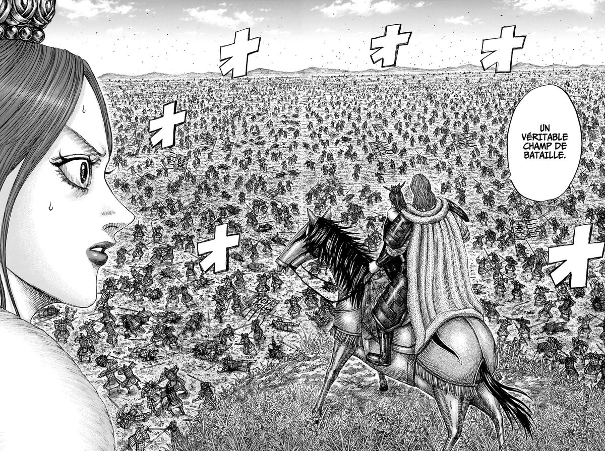 HadjAlNam1's tweet photo. SPOIL #KINGDOM820
Le parallèle entre Shin et la princesse de Han qui voient pour la première fois la réalité de la guerre
Hara que ce que tu nous cook ?? https://t.co/rdyvbSvHOa