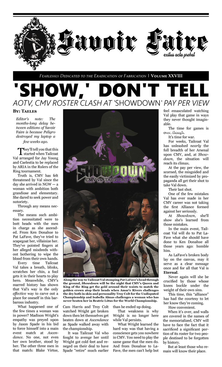 The Arsenal of Tailcoat Val tweet media