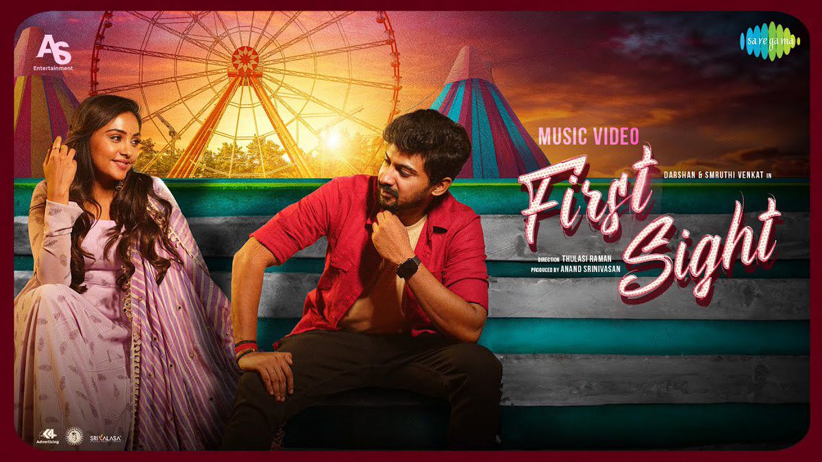 chefbalaa's tweet image. #FirstSight - Musical Video ft. Darshan and SmruthiVenkat..⭐ A Colourful Romantic Vibe number..✌️

Link: youtu.be/8D5mgmc087M?si…