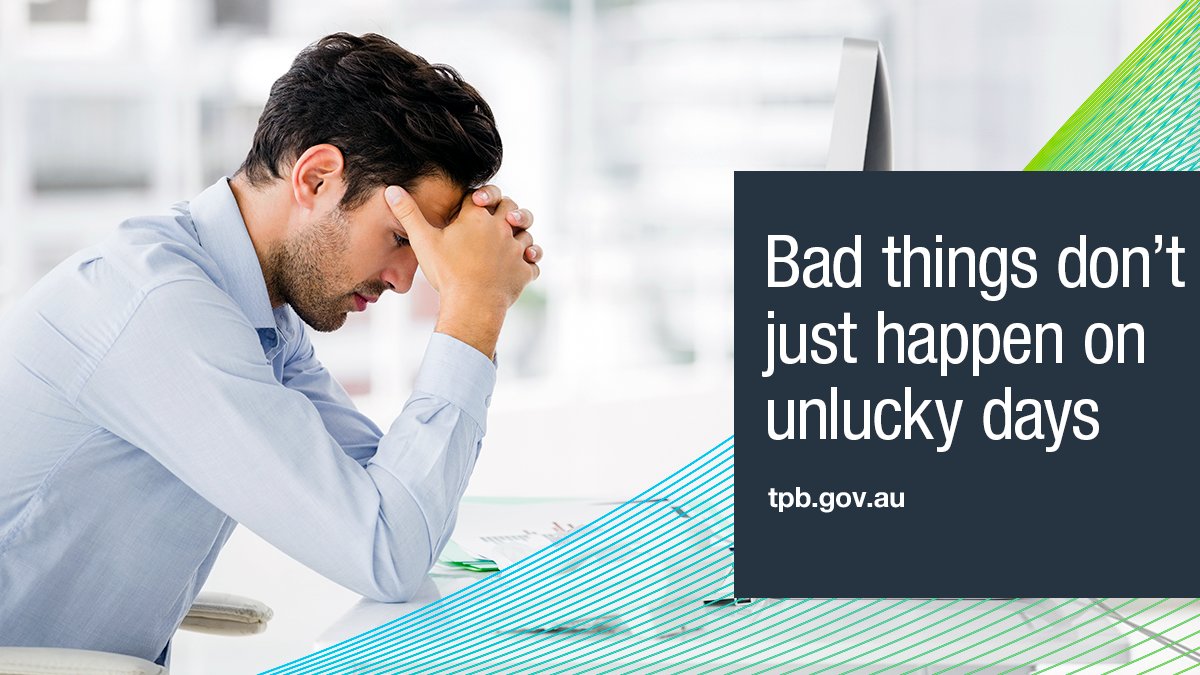 Having your identity stolen, losing all your data, and being attacked by ransomware and other malicious threats don’t just happen on unlucky days. Make sure you protect yourself and your practice by following our tips: ow.ly/EGb050UpC45