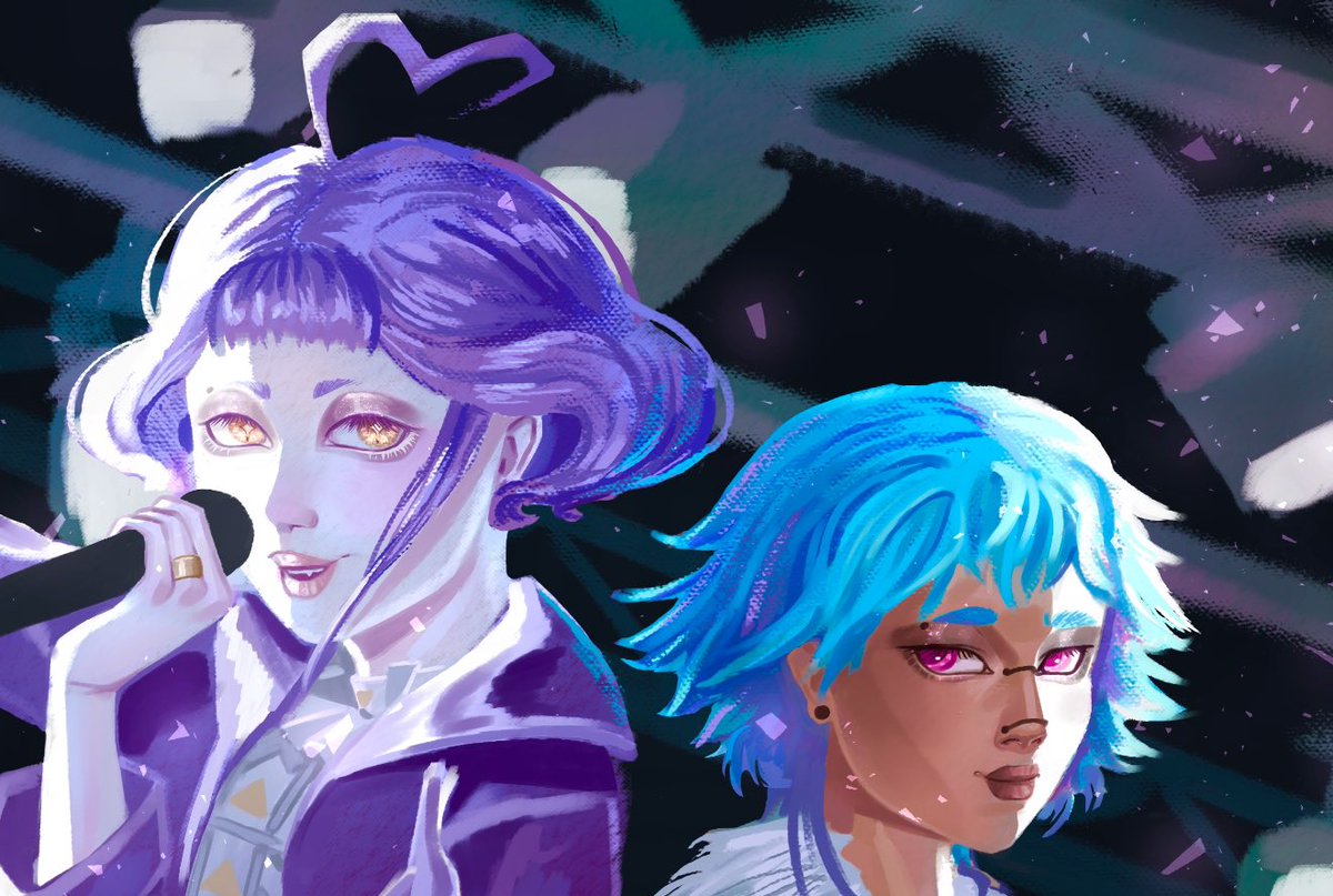 I always forget to post here but here r my ocs 
#art #artist #artmoots #artistsupport #digitalart #ocart #originalcharacterart