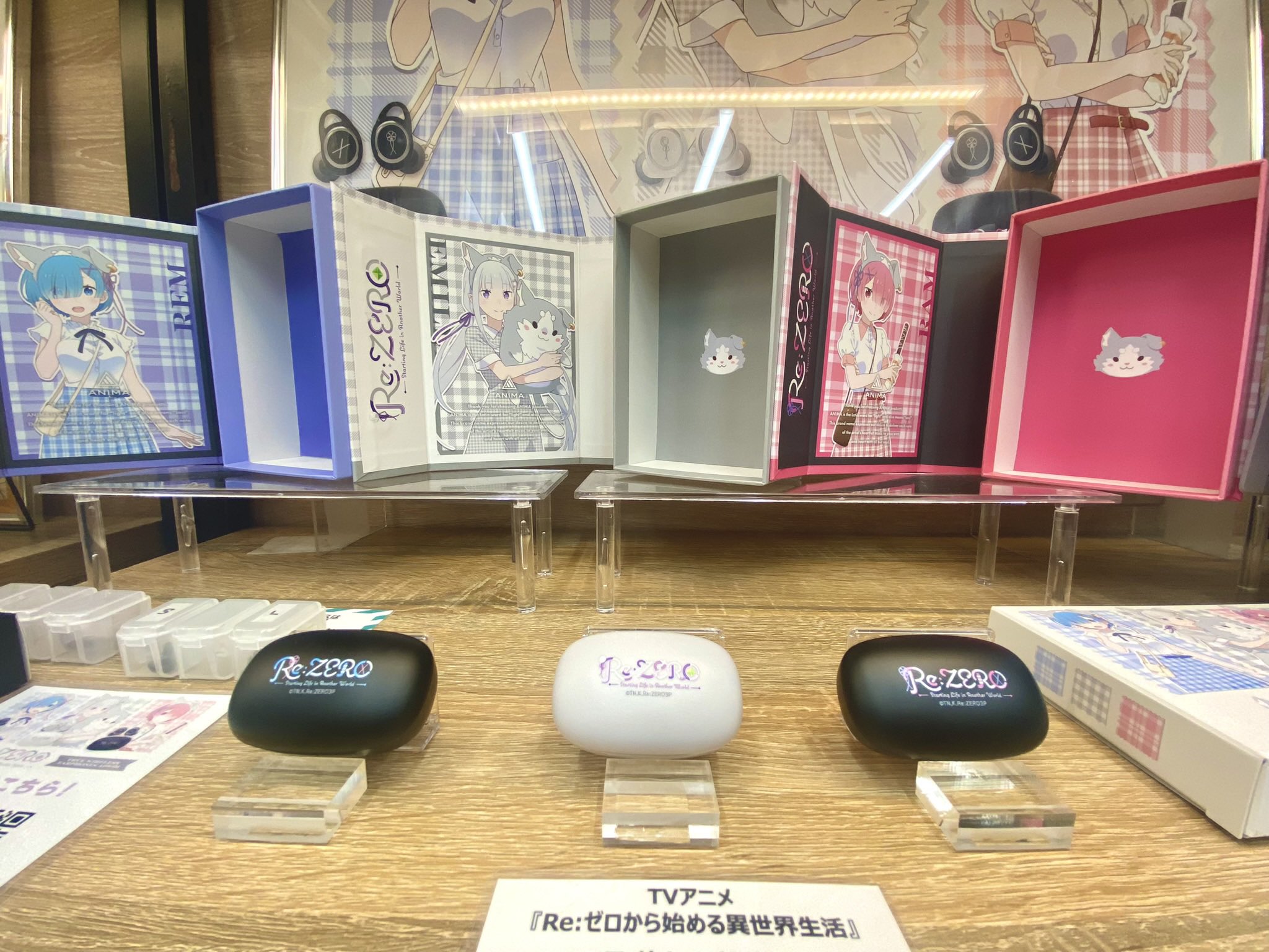 ワイヤレスイヤホン Re：ゼロから始める異世界生活レム モデル