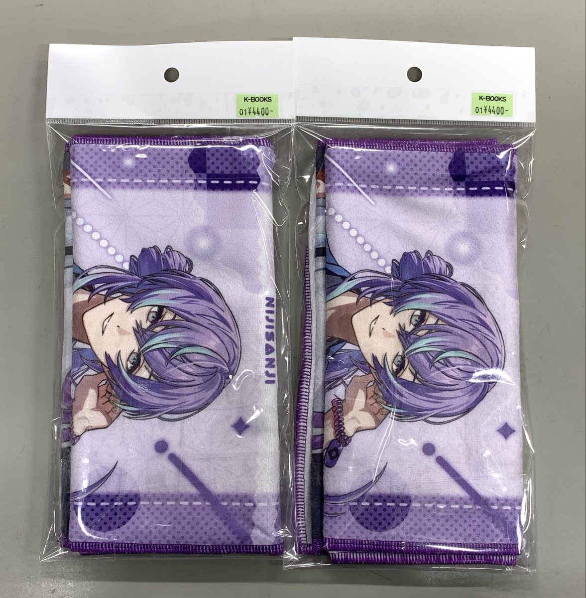 入荷情報】 にじさんじ 極楽湯コラボグッズ マフラータオル 星導ショウ