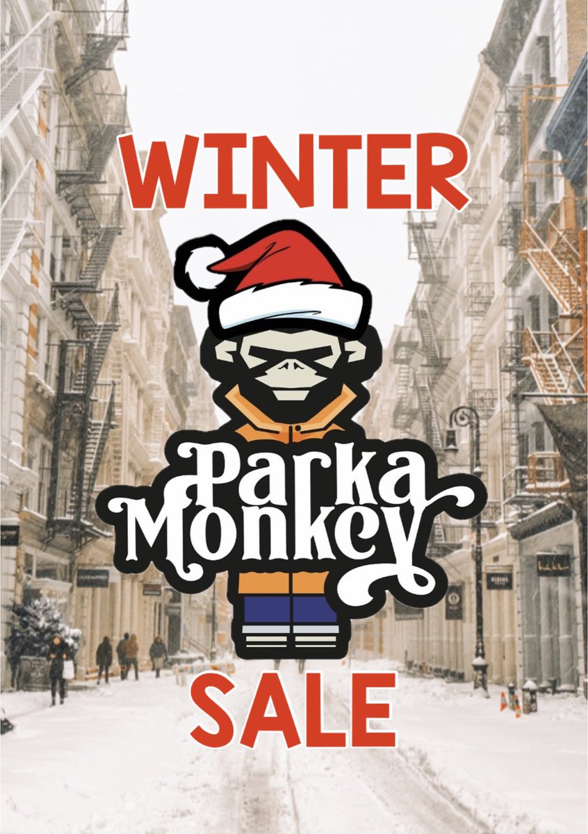 The Parka Monkey Clothing WINTER SALE continues…

Get your orders in over the weekend for Christmas Parka Monkeys. 

parkamonkeyclothing.com/collections/sa…

#parka #monkey #clothing #oasis #liamgallagher #noelgallagher #rock #music #uk #oasismusic #oasisfans #britpop #brothers #live #tshirts