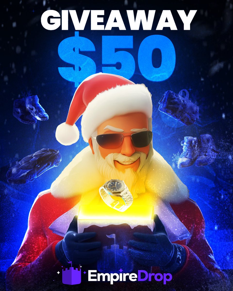 Bet_chimp's tweet photo. We have a 50$ Giveaway on Empiredrop to Get into the Christmas Spirit 

The Conditions to Join this Giveaway:
RT &amp; Follow @empiredrop
Follow us on Twitter. @ScaredMoneyGG 

Good Luck to everyone!
Ends in 7 days. https://t.co/wvuFxvID7X